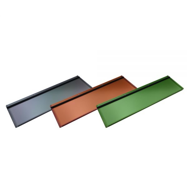 Flat Solar Tile with Aluminum Frame