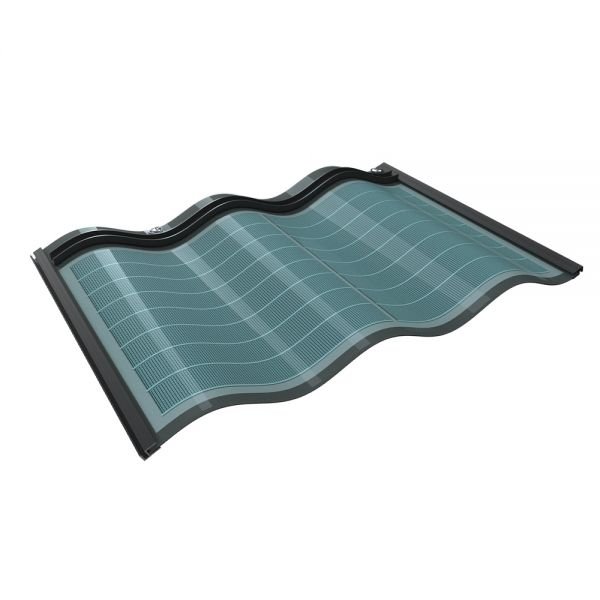 TOPCon Curved Solar Tile